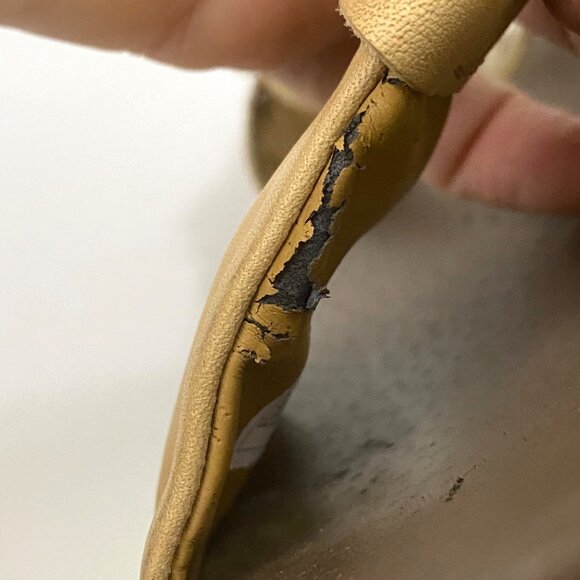 Skechers Shape-Ups 24918 Leather Camel Tan Sandals Ankle Straps Walking Size 7.5 - Picture 3 of 15